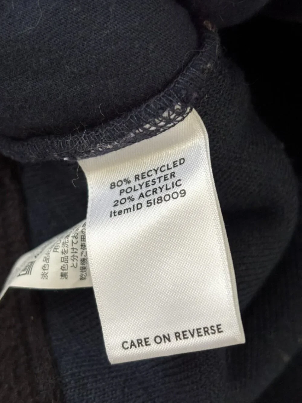 LL Bean Signature Sherpa Fleece Pullover Mock Neck Women's Size Medium Blue